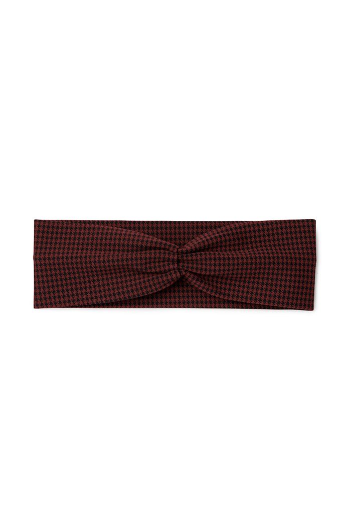 Black Alo Yoga Houndstooth Women's Headband | 06824UGPZ