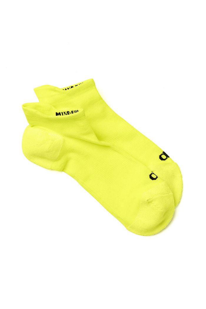 Black Alo Yoga Performance Tab Men's Socks | 95384LADU