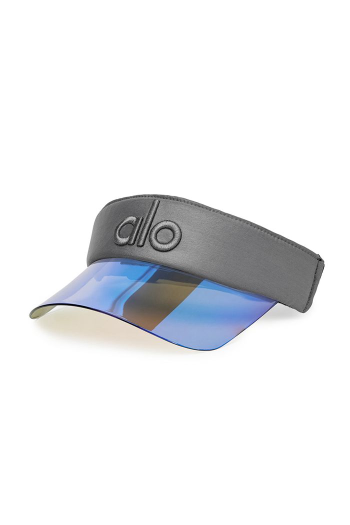 Blue Alo Yoga Solar Women's Visor | 61504HGEF