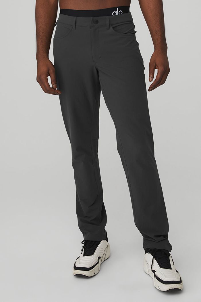 Dark Grey Alo Yoga Day and Night Men's Pants | 94328NRWG