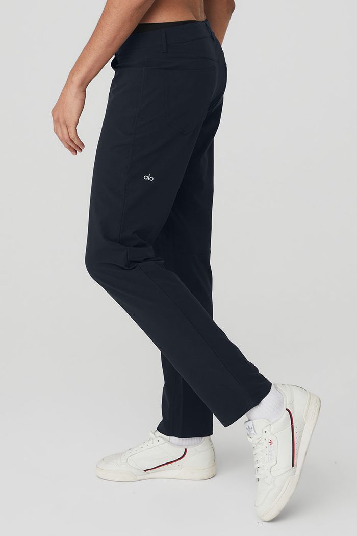 Navy Alo Yoga Day and Night Men's Pants | 03918EXUW