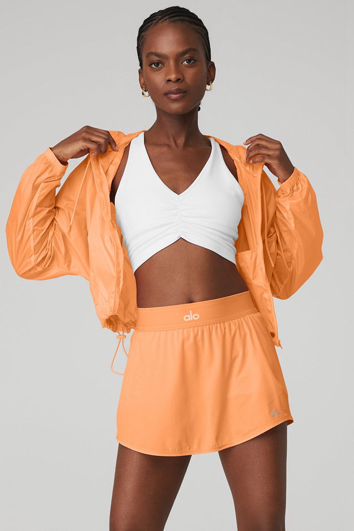 Orange Alo Yoga Sprinter Women's Jackets | 63908DOXE