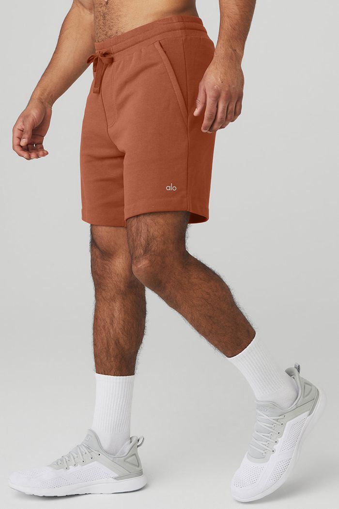 Red Alo Yoga Chill Men's Short | 37069ACVU