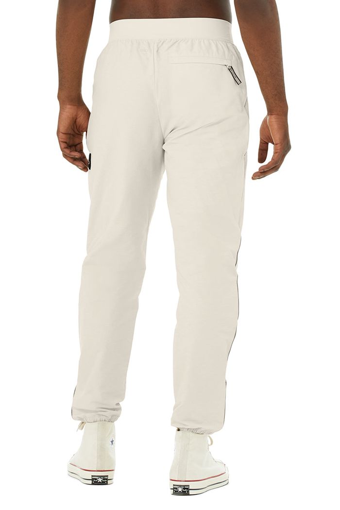 Beige Alo Yoga Torrent Track Sweat Men's Pants | 14802GQFC