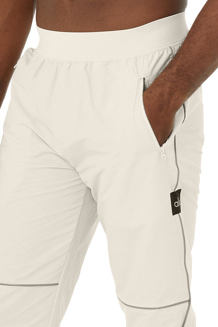 Beige Alo Yoga Torrent Track Sweat Men's Pants | 14802GQFC