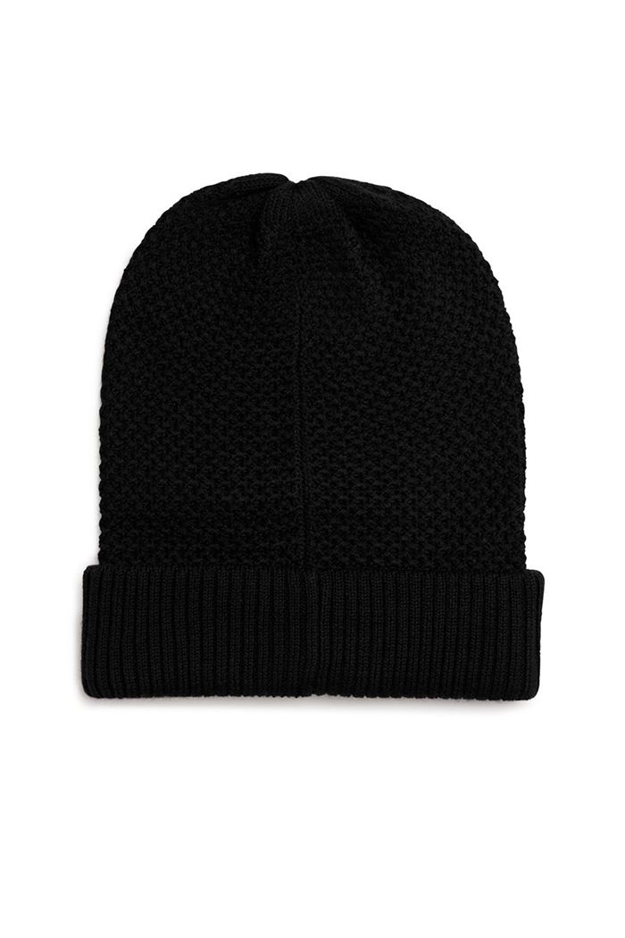 Black Alo Yoga Cool Skies Men's Beanie | 85021NYBO