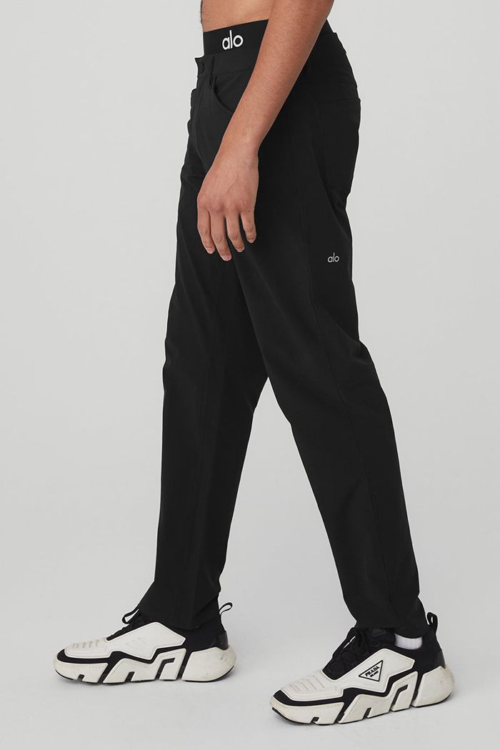 Black Alo Yoga Day and Night Men's Pants | 57068MKIL