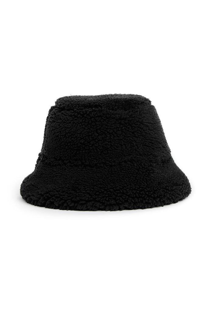 Black Alo Yoga Foxy Sherpa Bucket Women's Hats | 92071NXEJ