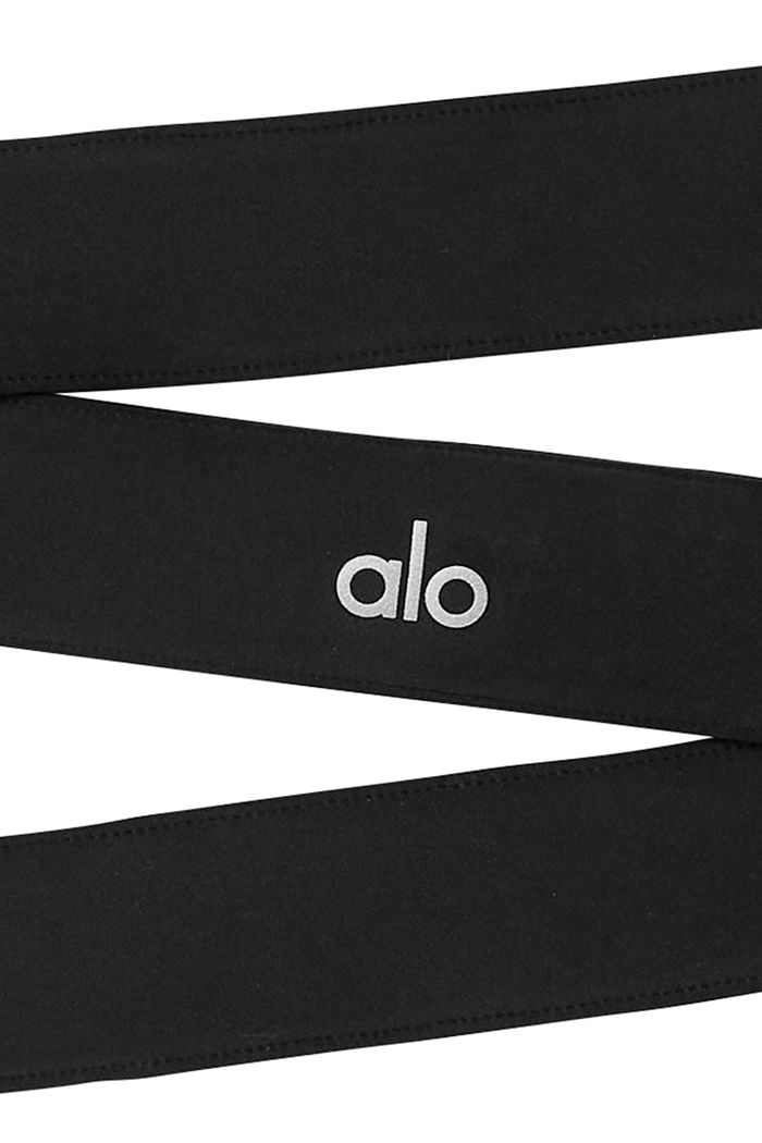 Black Alo Yoga Hero Women's Headband | 74896BIKG