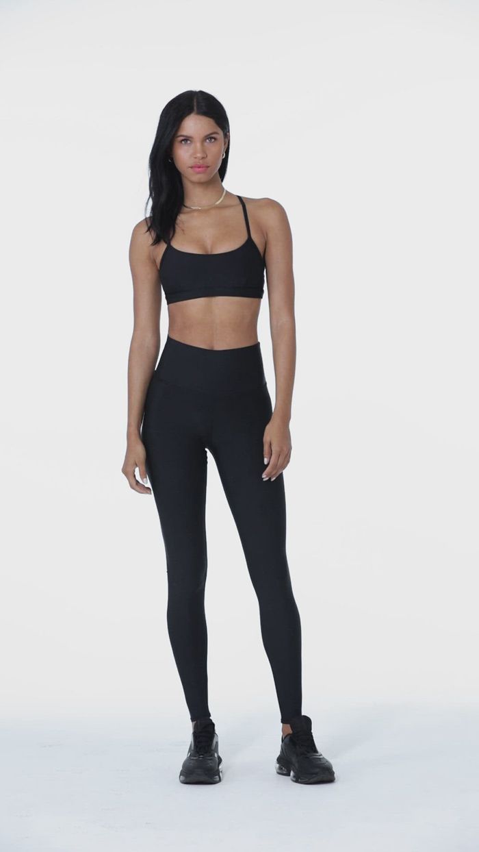 Black Alo Yoga High-Waist Airlift Women's Leggings | 41869RMVT