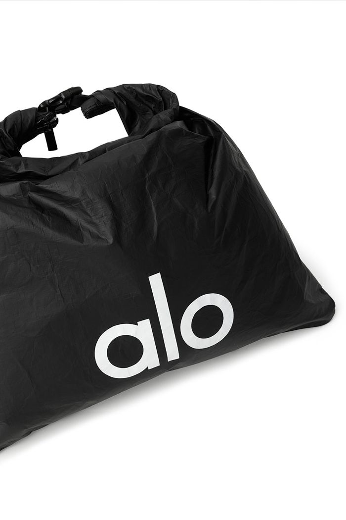 Black Alo Yoga Keep It Dry Fitness Men's Bags | 69384RSDA