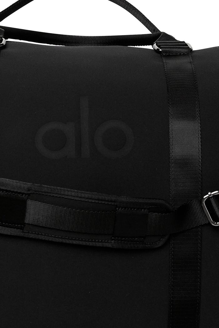 Black Alo Yoga Large Traverse Duffle Women's Bags | 90418GUBA