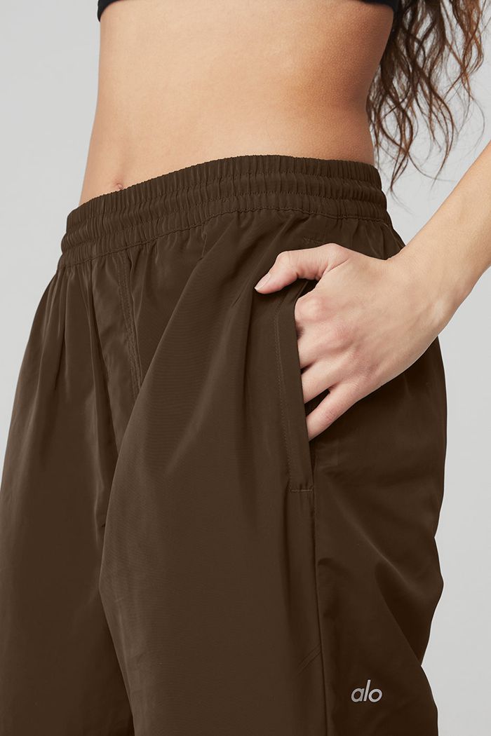 Black Alo Yoga Legend Snap Women's Pants | 09154NYVC