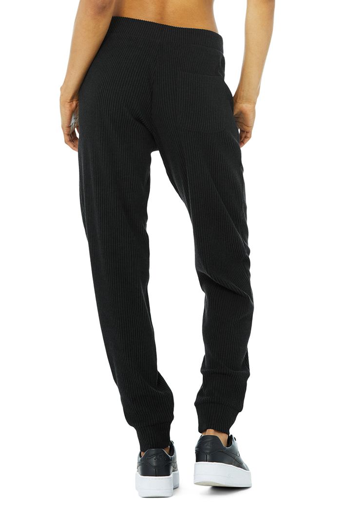 Black Alo Yoga Muse Sweat Women's Pants | 18462JWOT