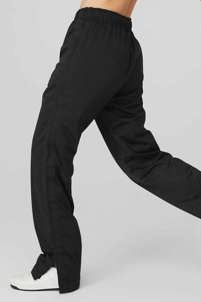 Black Alo Yoga Prizewinner Women's Pants | 65234AFBI