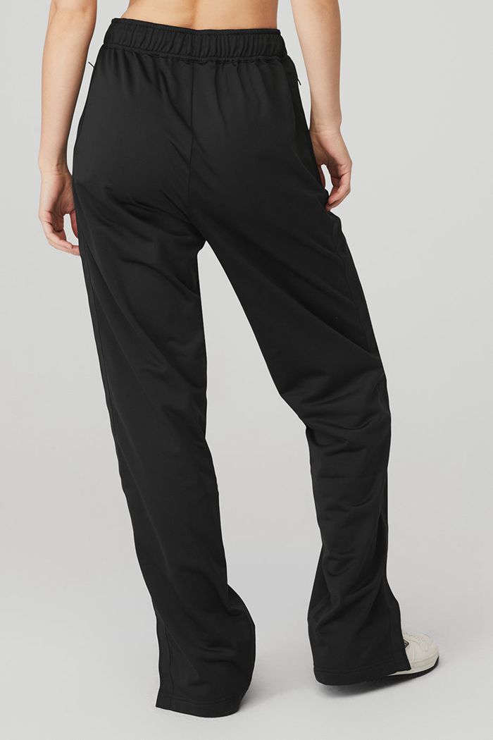 Black Alo Yoga Prizewinner Women's Pants | 65234AFBI