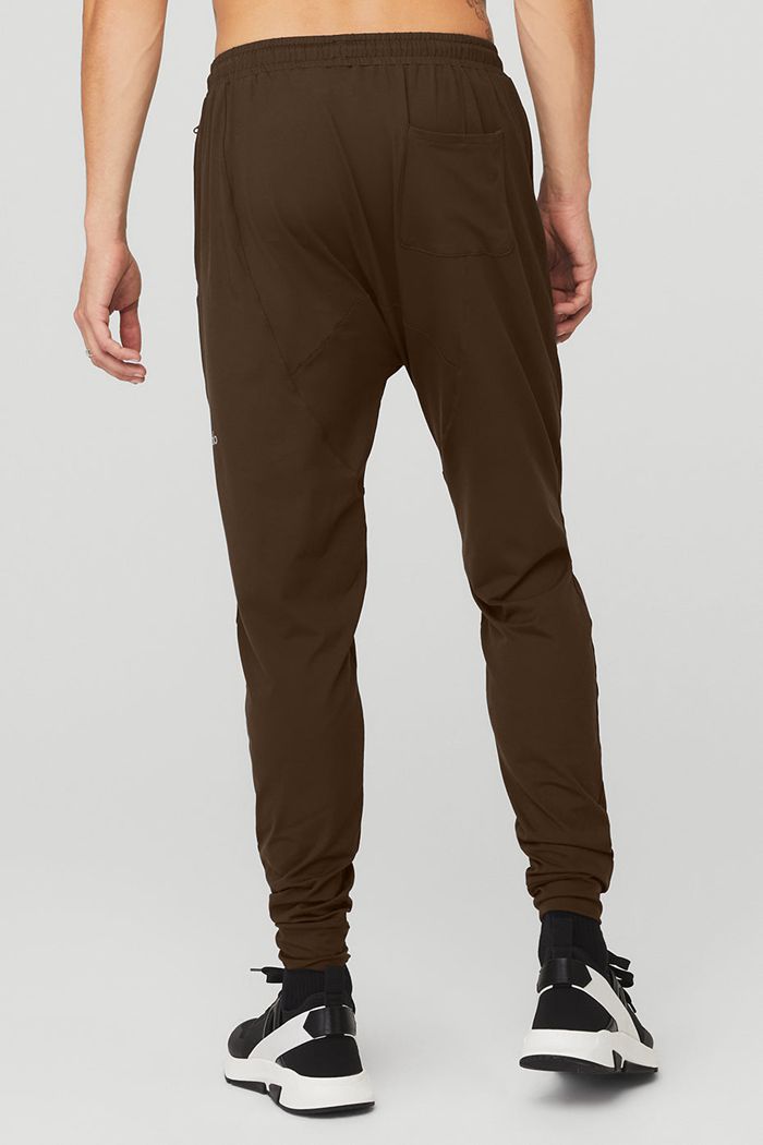 Black Alo Yoga Revitalize Men's Pants | 41826TWYU