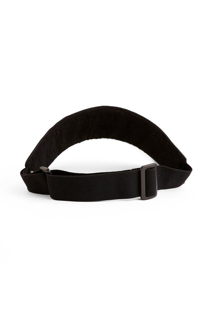 Black Alo Yoga Solar Women's Visor | 60859OFAW