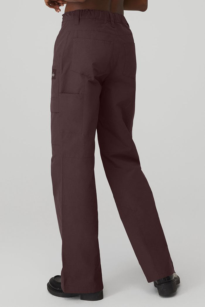 Black Alo Yoga The Edge Women's Trousers | 36498LACM