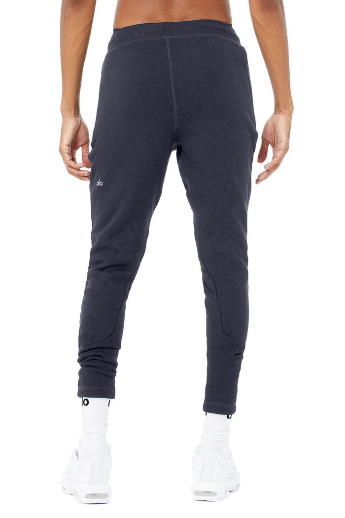 Black Alo Yoga The Triumph Sweat Men's Pants | 29106BJDC