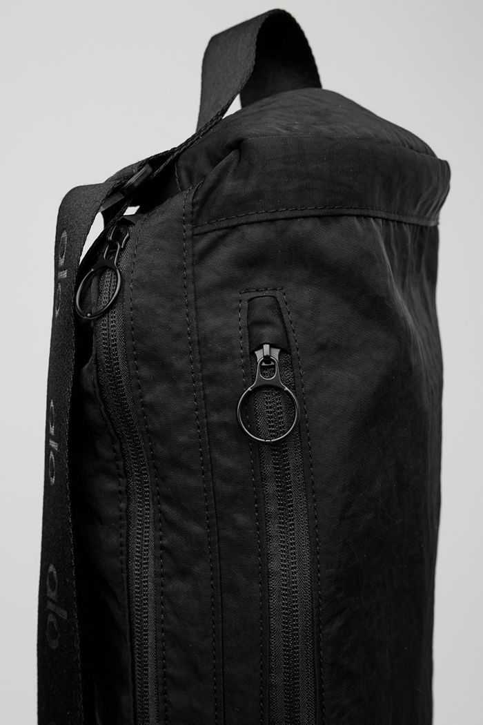 Black Alo Yoga Utility Mat Men's Bags | 31942ULCV