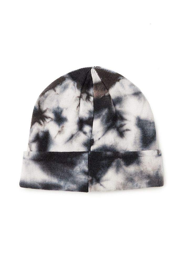 Black White Alo Yoga Tie-Dye Women's Beanie | 09653YLGP