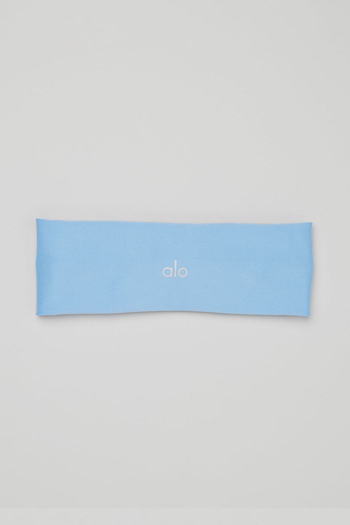 Blue Alo Yoga Airlift Women's Headband | 43502VCSX