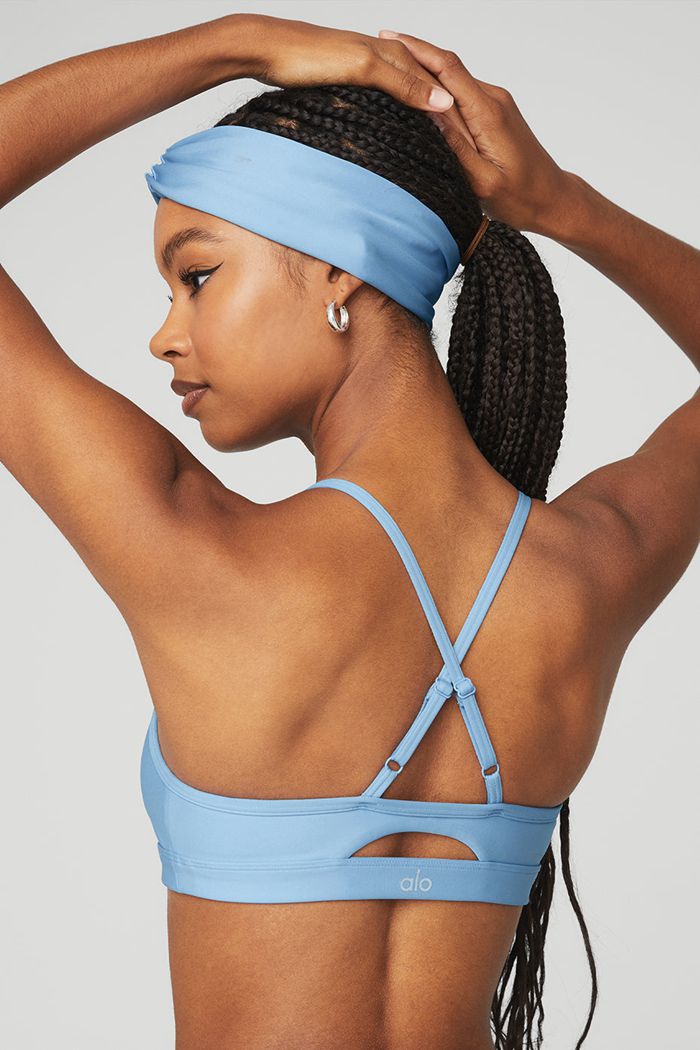 Blue Alo Yoga Airlift Women's Headband | 43502VCSX