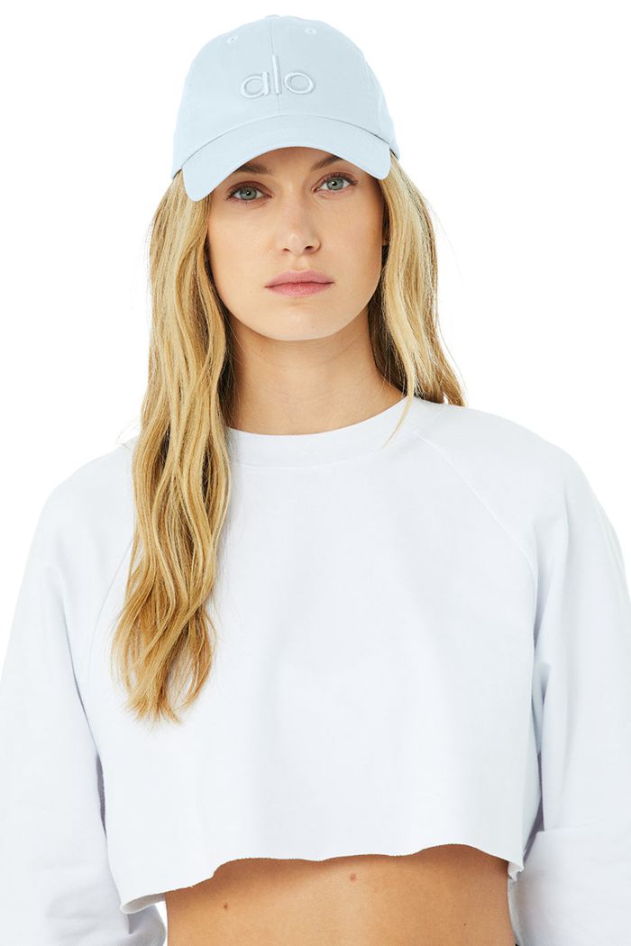 Blue Alo Yoga Off-Duty Women's Cap | 14295QIWM