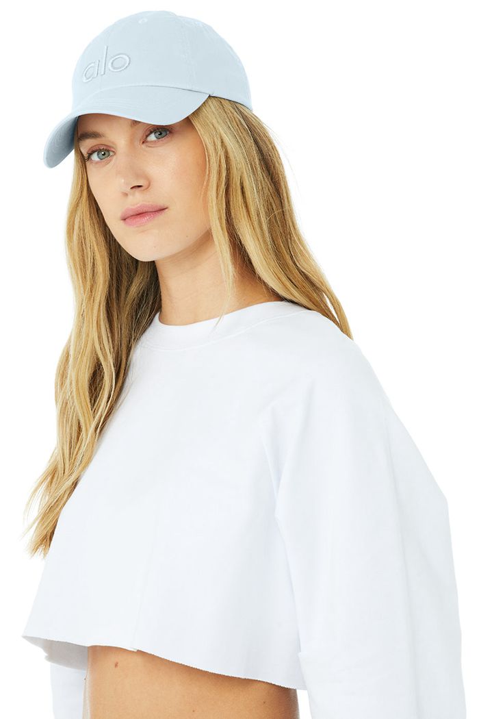 Blue Alo Yoga Off-Duty Women's Cap | 14295QIWM