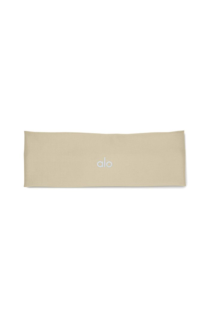 Brown Alo Yoga Airlift Women's Headband | 32648UGQR