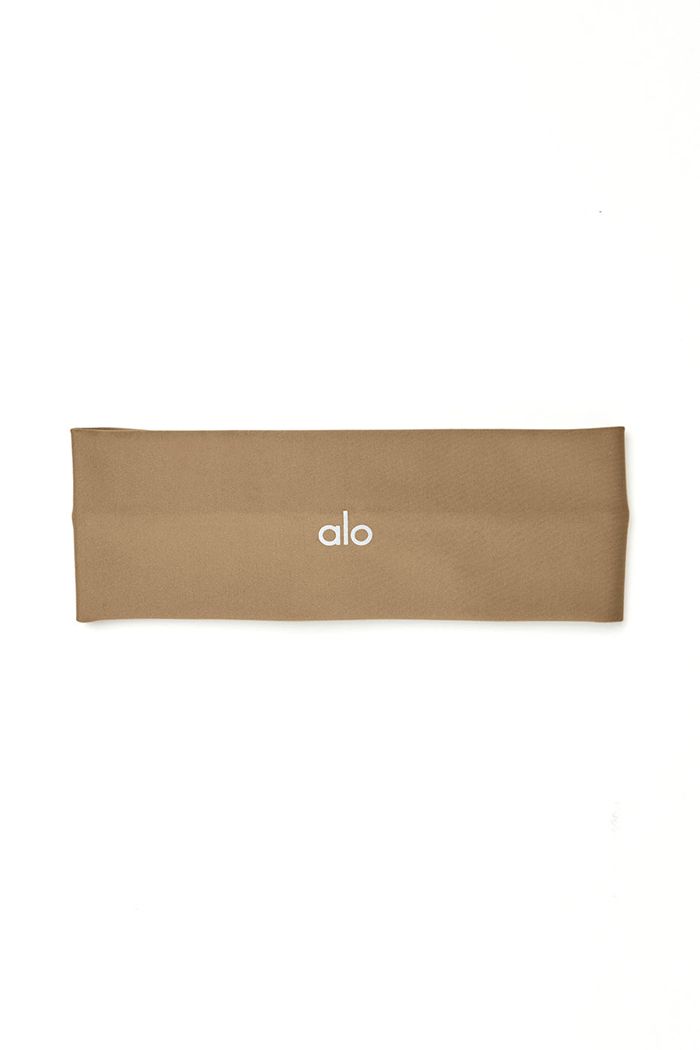 Brown Alo Yoga Airlift Women's Headband | 91423QHLE