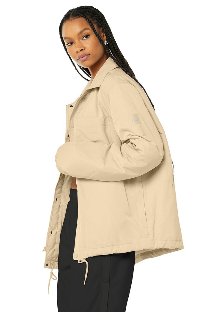 Brown Alo Yoga Legend Women's Jackets | 47531VQED