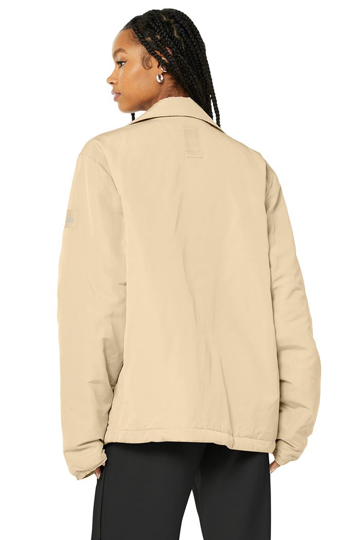 Brown Alo Yoga Legend Women's Jackets | 47531VQED