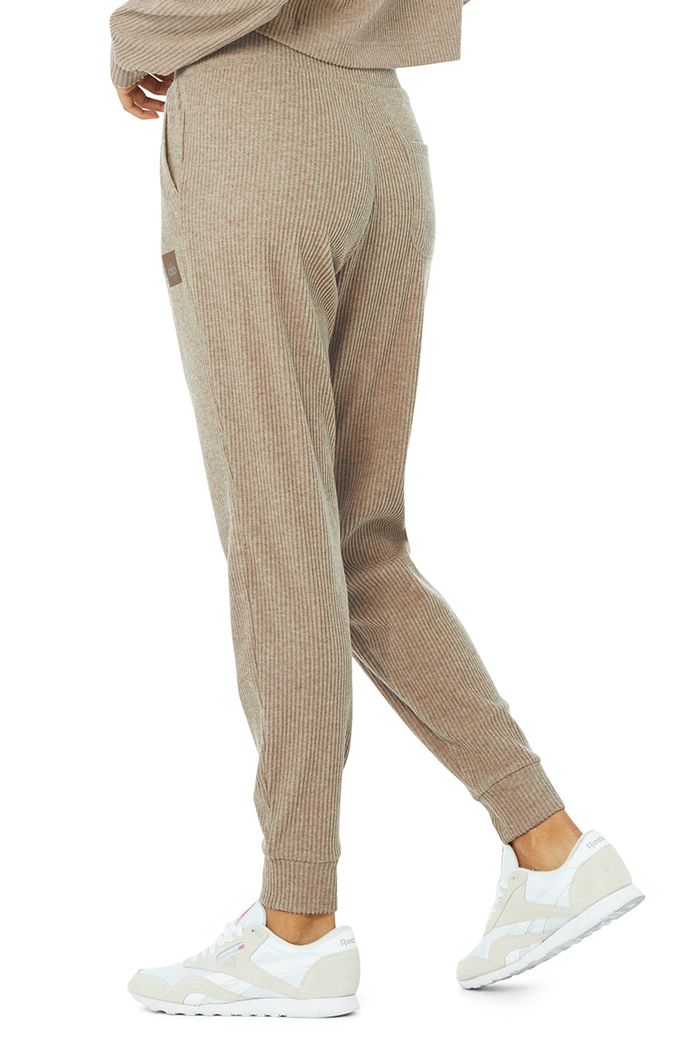 Brown Alo Yoga Muse Sweat Women's Pants | 93051DOUK