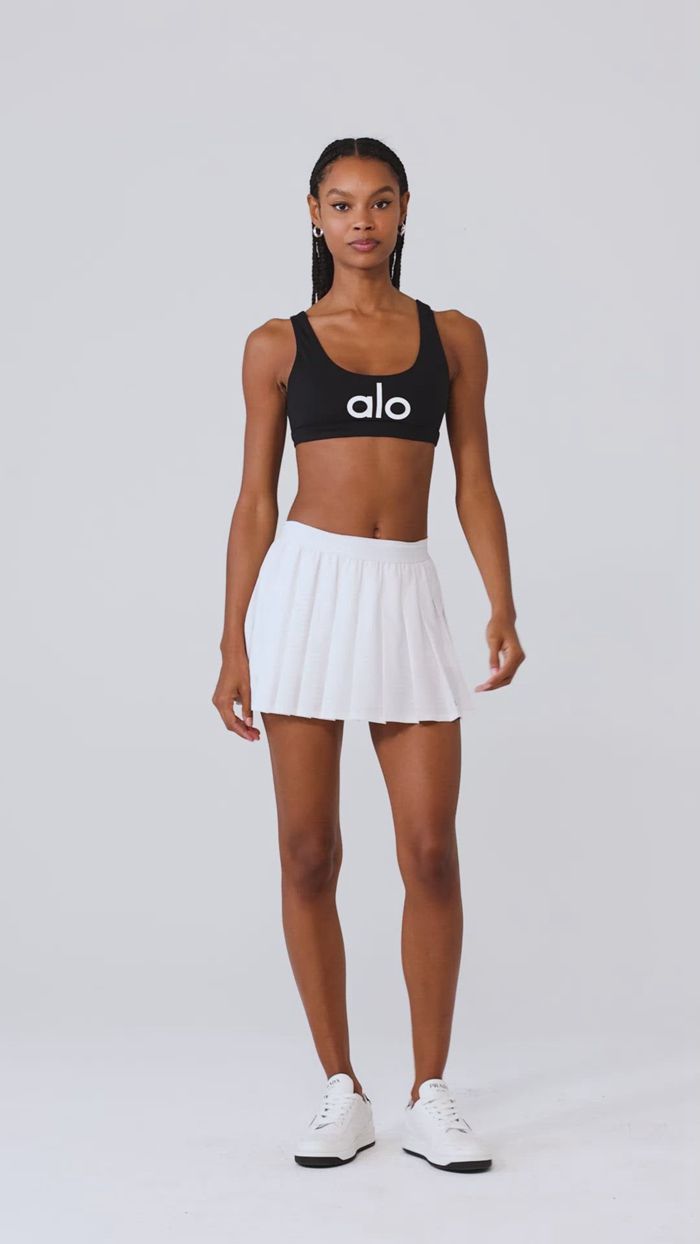 Brown Alo Yoga Varsity Tennis Women's Skirts | 34081ZHWK