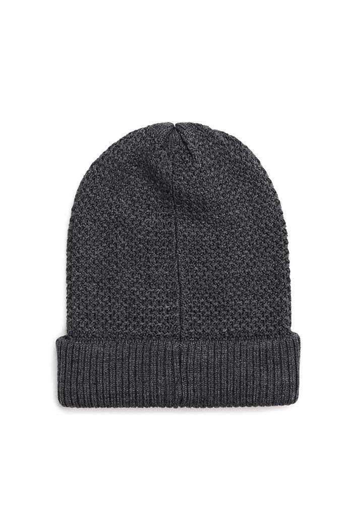 Dark Grey Alo Yoga Cool Skies Men's Beanie | 36598IDYQ