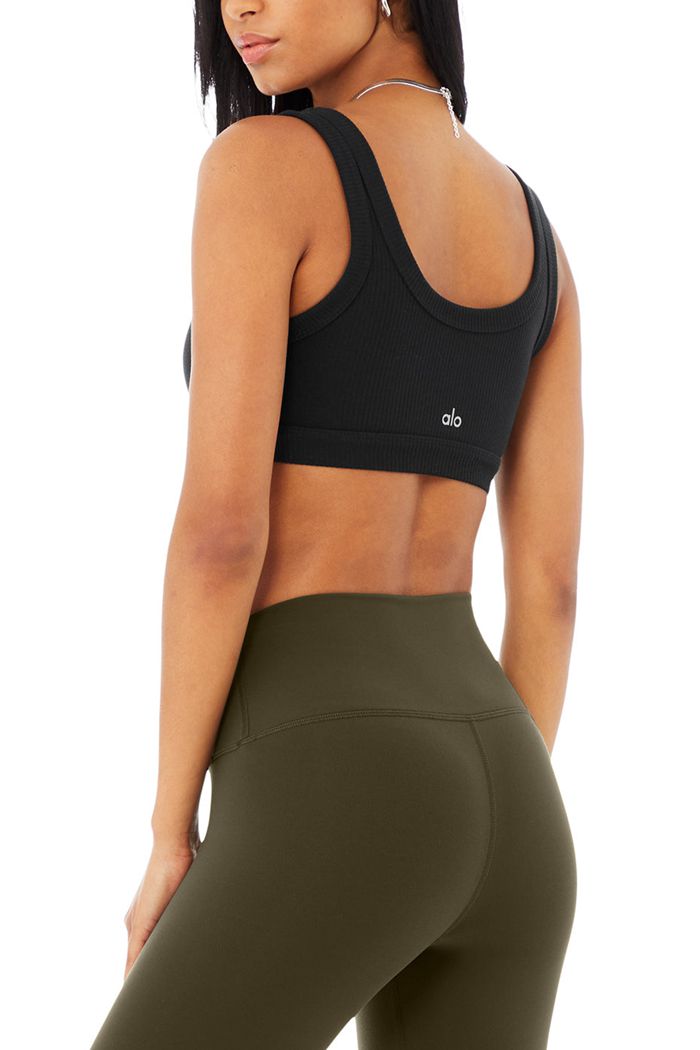 Dark Olive Alo Yoga High-Waist Airbrush Women's Leggings | 96435AYXM