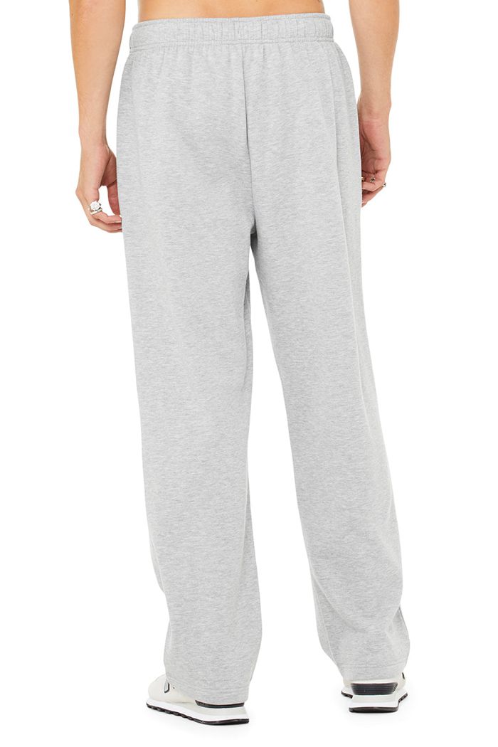 Grey Alo Yoga Accolade Straight Leg Sweat Men's Pants | 62037ENBT