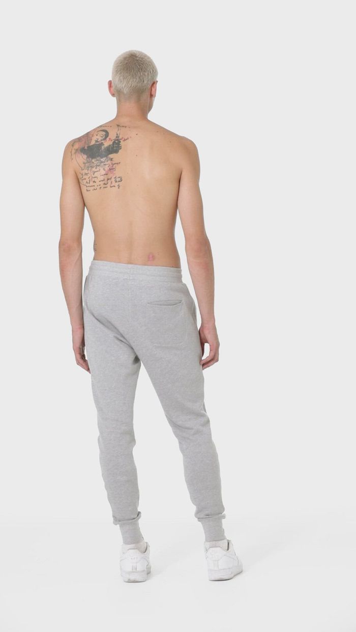 Grey Alo Yoga Base Sweat Men's Pants | 05371FKSC