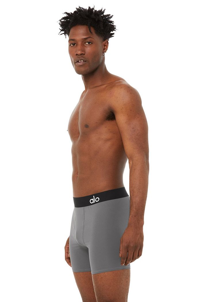 Grey Alo Yoga Hero Underwear Men's Underwear | 30415PRJO