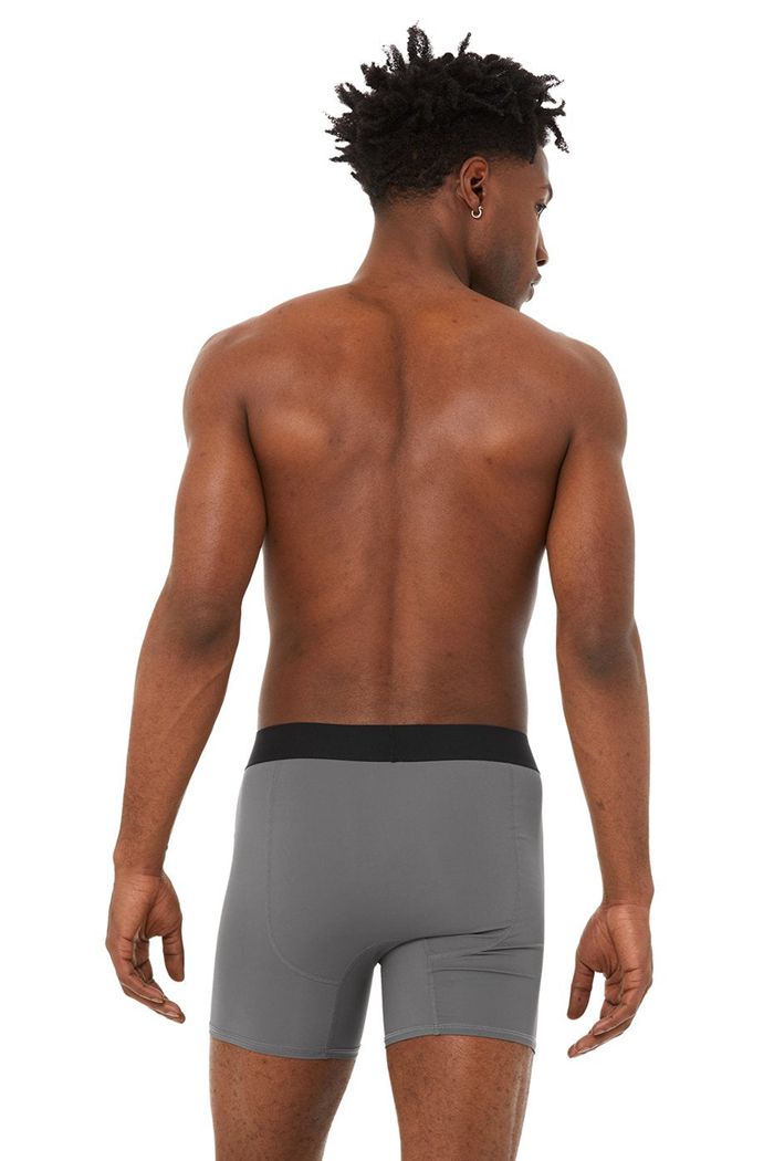 Grey Alo Yoga Hero Underwear Men's Underwear | 30415PRJO