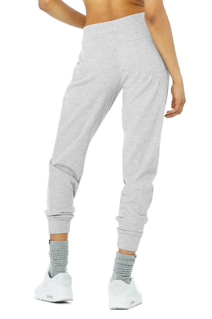 Grey Alo Yoga Muse Sweat Women's Pants | 24369UYSB