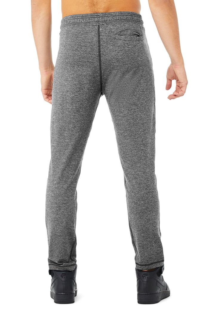 Grey Alo Yoga Renew Lounge Men's Pants | 78529GUHC