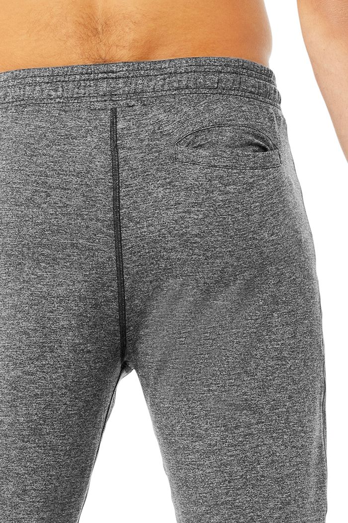 Grey Alo Yoga Renew Lounge Men's Pants | 78529GUHC