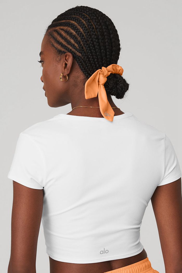 Orange Alo Yoga Alosoft Rhythm Women's Scrunchie | 70628IOVT