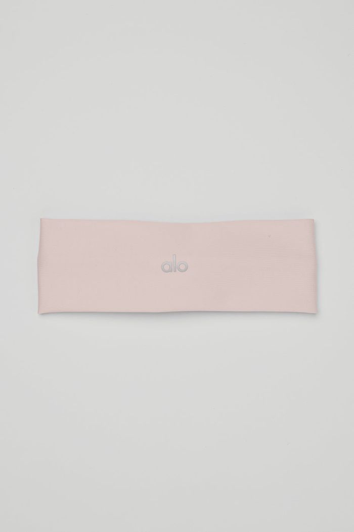 Pink Alo Yoga Airlift Women's Headband | 30496NKOX