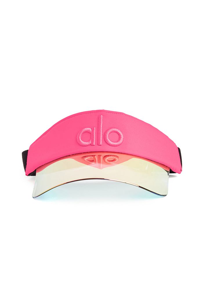 Pink Alo Yoga Solar Women's Visor | 14572JNTK