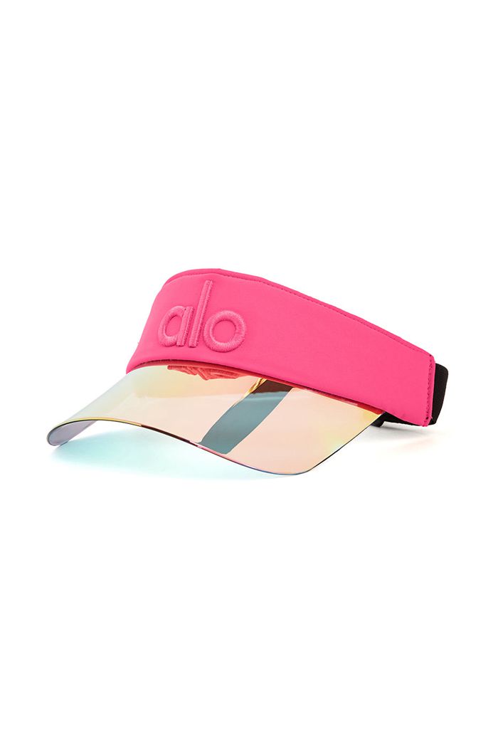 Pink Alo Yoga Solar Women\'s Visor | 14572JNTK