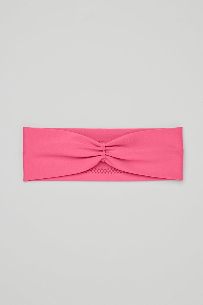 Pink Fuchsia Alo Yoga Airlift Women\'s Headband | 67123AVZT